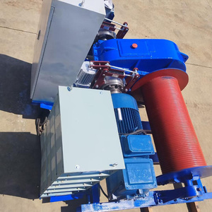 Treuil électrique à grande vitesse en gros, tire-câble, treuils, câble en acier, grues, modèle JK, capacité de 200 tonnes, suspendu/télécommande - Product Image 5
