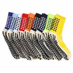 Wholesale Crew Thick Anti Slip Anti-Bacterial Breathable Football Performance Grip <b>Socks</b> Soccer Sport Men Casual Adults Autumn - Product Image 2