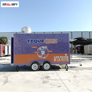 Tailor DOT CE Certified Fully Equipped For ODM Kitchen Ice Cream Hamburger Fast Food Street Concession Trailer - Product Image 6