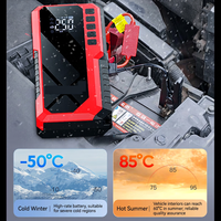 X49 2 in 1 Jump Starter Kompresor Udara 6400mAh Pompa Booster Mobil Portabel Klem Pintar untuk Truk Sepeda Motor Arus Puncak 2000A