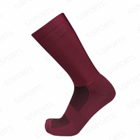 Chaussettes de cyclisme aérodynamiques de haute qualité pour hommes, respirantes en mesh, à compression, blanches