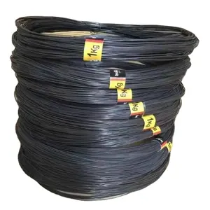 Bwg16 Bwg 18 Black Annealed Tie Wire Construction Binding Black Annealed Wire