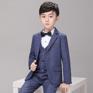 Nouveauté 2025 – Ensembles de Vêtements en Laine pour Enfants Garçons – <span class=keywords><strong>Blazer</strong></span> à Carreaux et Costume Décontracté Deux Pièces pour Garçon – Vente en Gros - Product Image 5