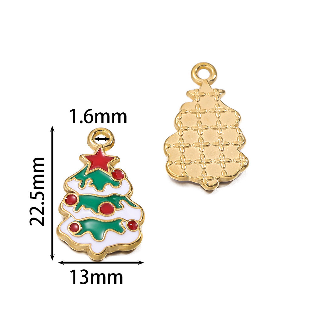 Pendentif de Noël Huile Goutte à Goutte 02