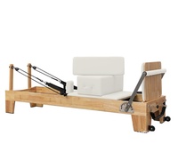 REAP Lit de Pilates en bois de chêne de haute qualité et durable pour la maison, le yoga et l'entraînement corporel