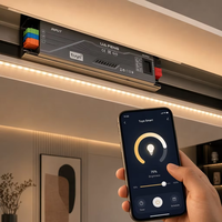 Transformateur intelligent Tuya Zigbee pour bande LED 60W-400W, dimmable, pour éclairage public et projets d'éclairage intérieur