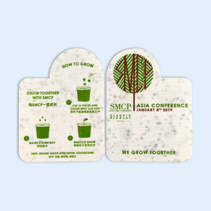 High Quality Custom Handmade Eco-Friendly Cotton Seed <strong>Paper</strong> <strong>Plantable</strong> Seed <strong>Paper</strong> - Product Image 6