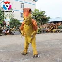 Costume de dinosaure T-Rex réaliste et animatronique professionnel avec son pour événements de parcs à thème et spectacles sur scène