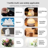 Huiles essentielles végétales naturelles, 10ml, parfum longue durée, huile essentielle soluble dans l'eau pour diffuseur d'aromathérapie, humidificateur