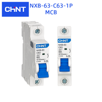 Interruptor Automático Miniatura Chint NXB-63 AC230V 6kA para Sistemas de Distribución de Energía Industrial