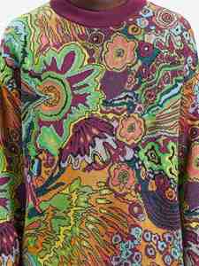 Personnalisé nouvel art abstrait imprimé hommes Streetwear mode vêtements de sport automne et hiver pull pour hommes - Product Image 6