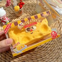 Jouet Squishy en forme de bloc de fromage réaliste en PU à remontée lente, anti-stress, sensoriel, créatif, mignon, Kawaii, pour la relaxation 14