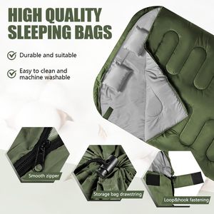 Oferta Caliente: Saco de Dormir Portátil y Cómodo de Algodón Hueco para Acampar al Aire Libre - Product Image 5