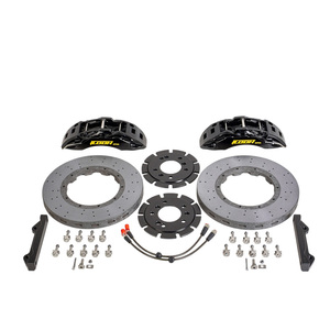 ชุดคาลิปเปอร์เบรค4ลูกสูบขนาดใหญ่สำหรับรถยนต์ <span class=keywords><strong>Nissan</strong></span> <span class=keywords><strong>GTR</strong></span> <span class=keywords><strong>R35</strong></span> <span class=keywords><strong>Nismo</strong></span> Qashqai <span class=keywords><strong>2023</strong></span> LM350 - Product Image 1