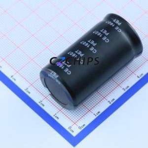 ตัวเก็บประจุอิเล็กโทรไลต์อะลูมิเนียมแบบ Snap-in รุ่น ELH1BM272P45KT ชนิด Through-hole (THT) ขนาด D25xL45 มม. 2700uF 20% 80V 10 มม. - Product Image 1