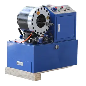Máquina de prensado de abrazadera de manguera hidráulica de Metal Flexible