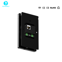 Nueva Carcasa de Plástico de 5.5 Pulgadas RK3566 Quad Core POE RJ45 RS485 2+32GB Pantalla de Control Inteligente Integrada para Automatización de Edificios