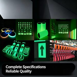 Autocollant photoluminescent PET ignifuge à haute luminosité, approuvé <span class=keywords><strong>IMO</strong></span>, ruban phosphorescent pour la signalisation de sécurité des navires - Product Image 5