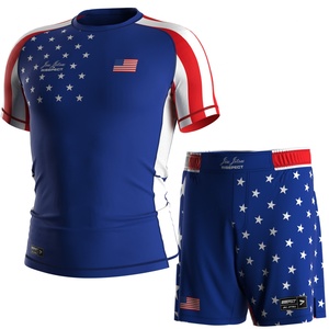 Pantalones Cortos Deportivos para Hombre US Nation Elite, Diseñados para el Movimiento, Tejido Transpirable y Diseño Inspirado en la Bandera Nacional - Product Image 2