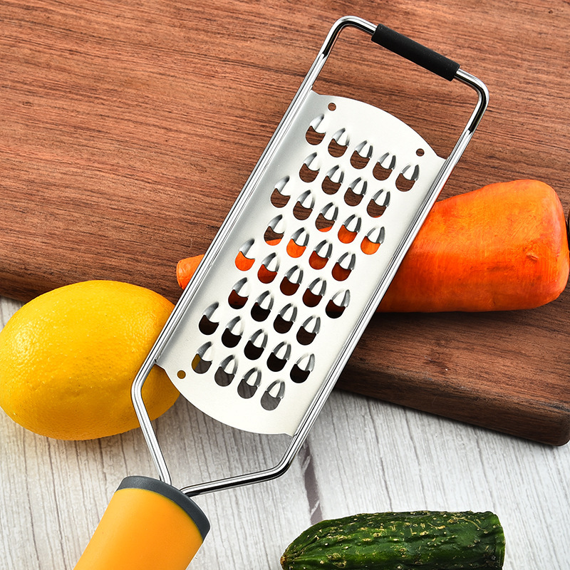 Ménage en acier inoxydable d'agrumes zesteurs et râpes à fromage pour Citron Gingembre Ail Muscade Chocolat Légumes Fruits