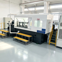 Machine de perçage horizontal CNC servo automatique pour trous profonds, moteur de boîte de vitesses haute précision, 60 mm max.