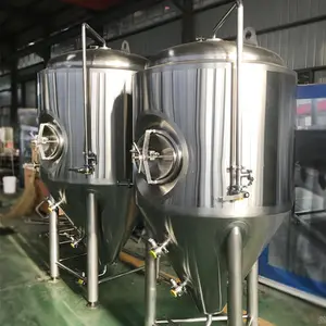 Equipamento de cerveja automático, máquina de fermentação de cerveja, equipamentos de fermentação cônica de cerveja