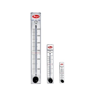 Débitmètre rotatif en verre RMA pour air, eau et liquides, mesure 600 SCFH, précision +/-1%, USA - Product Image 1
