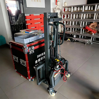 Eslinga de Cable Eléctrica Portátil de 300 kg, Desmontable, para Manejo de Materiales, Certificación CE, para Carga y Descarga con Montacargas Pequeños