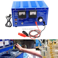 TOP Bijoux Placage Redresseur Métal Plaqué Platine Argent Rhodium Nickel Galvanoplastie Plater Or Placage Machine 30A