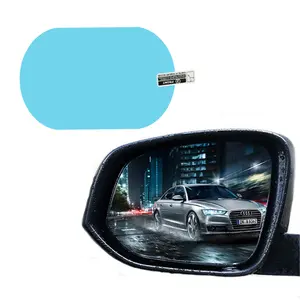LJC Customized Blue Waterproof Protective Film For Rear View Mirror Of Car Anti Fog Film Dust Prevention Car Rain Film