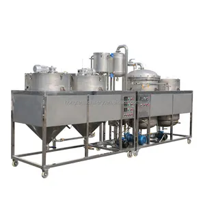 HT-JL500 Small Oil Refinery Equipment Edible oil refining machine oil refined production line