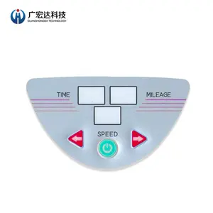 Heiße verkäufe OEM Membran Schalter Fabrik für 2020 Neue Design Gerät Tastatur mit präge metall dome array