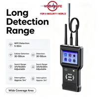 Analyseur d'adresse MAC WIFI Vodasafe & détecteur de caméra cachée double bande 2,4 GHz/5 GHz