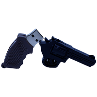 Flash Drive USB 3.0 PVC Figur Kartun 3D Custom 16GB 64GB Desain Kreatif Antarmuka Ganda Bersertifikasi CE Hadiah