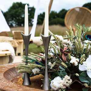 Bougeoir en métal aluminium de haute qualité Best-seller Décorations pour la maison et l'hôtel pour les restaurants - Product Image 3