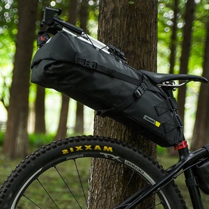 Rhinowalk 13L sillín de bicicleta embalaje impermeable viaje sillín <span class=keywords><strong>bolsa</strong></span> ciclismo bicicleta <span class=keywords><strong>Bikepacking</strong></span> para bicicleta de montaña carretera - Product Image 6