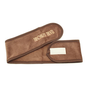 Diadema de microfibra de terciopelo con logotipo personalizado, sin marcas, para bebé, con cierre de <span class=keywords><strong>velcro</strong></span>, estilo dulce y moderno para uso diario - Product Image 4