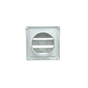 Grille d'aération carrée auto-suspendue pour fenêtre, couvercle de sortie d'air de balcon, conduit d'évacuation de climatisation vers tuyau rond - Product Image 3