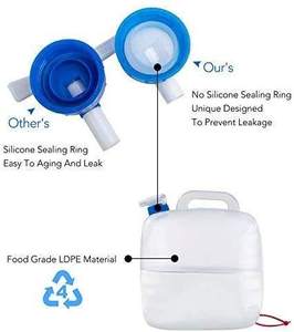 Outdoor Portable 5L 10L 20L Collapsible <strong>Water</strong> Storage Container Bag Folding Bucket With <strong>Tap</strong> - Product Image 4