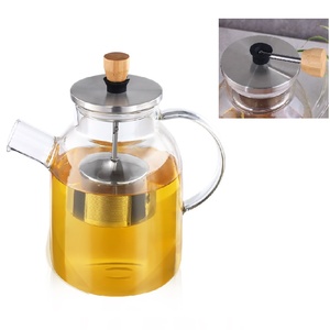 Hot Sell Tea Tools <strong>Glass</strong> Tea Pots <strong>Infuser</strong> High Borosilicate <strong>Glass</strong> <strong>Teapot</strong> <strong>With</strong> <strong>Infuser</strong> Coffee Maker - Product Image 1