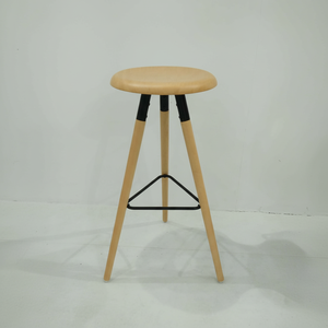 ชุดเก้าอี้บาร์ไม้ทันสมัยสำหรับใช้ในห้องครัวและโรงแรม - Product Image 1