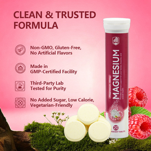 Suplemento de Magnesio con Sabor a Frambuesa Personalizado, Venta al por Mayor, Ajusta la Función Básica del Cuerpo, Mantiene la Vitalidad Saludable - Product Image 4