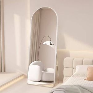 Bon prix Vente directe en usine <span class=keywords><strong>Miroir</strong></span> arqué moderne et élégant <span class=keywords><strong>Grand</strong></span> <span class=keywords><strong>miroir</strong></span> sur pied en <span class=keywords><strong>métal</strong></span> pleine longueur <span class=keywords><strong>Miroir</strong></span> à cadre en aluminium - Product Image 4