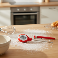 Thermomètre alimentaire numérique et contrôleur de température USB LCD personnalisable OEM/ODM, indice IP64, résolution 0,1°C