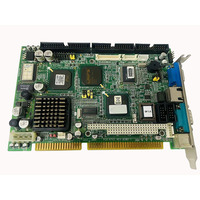 Placa Base con CPU Integrada, Ranura para Tarjeta CF, Compatible con Chipset 430TX CT69000, Diseño de Media Tamaño, 2 Puertos COM, Nueva Interfaz de Disco Duro IDE