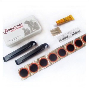 Yueli Bicycle Tire Repair Tool Kit With Patch And Glue For <b>Cycling</b> Bike Maintenance In Plastic Box - Product Image 2