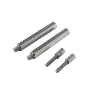 प्रत्यक्ष कस्टम उच्च शक्ति स्टेनलेस स्टील पीतल हेक्सागोन स्टड बोल्ट cnc टर्निंग मशीनिंग सेवा - Product Image 3