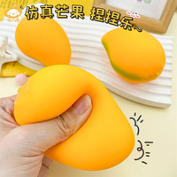 Jouets anti-stress en TPR souple à expédition rapide : mangue, durian, tomate – Jouet de décompression en forme de fruit pour cadeau