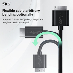 <span class=keywords><strong>C</strong></span>âble USB3.0 Type <span class=keywords><strong>C</strong></span> mâle vers Micro B 3.0 mâle, transfert de données à grande vitesse 400 mo/<span class=keywords><strong>s</strong></span>, pour disque dur Portable, lecteur de carte pour appareil photo - Product Image 4