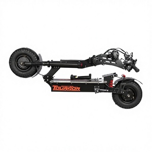 Scooter Eléctrico de 10000W con Doble Motor, Resistente al Agua, Batería de Litio de 40Ah, Luces LED, Plegable, Velocidad de 100KM/H, Autonomía de 100-120KM, 200kg - Product Image 4